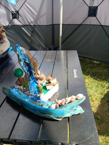 Driftwood sculpture art - sculpture,