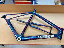 USED - N/M Condition - CINELLI VELTRIX DISC FRAMESET - BLUE - CD257EL - LARGE