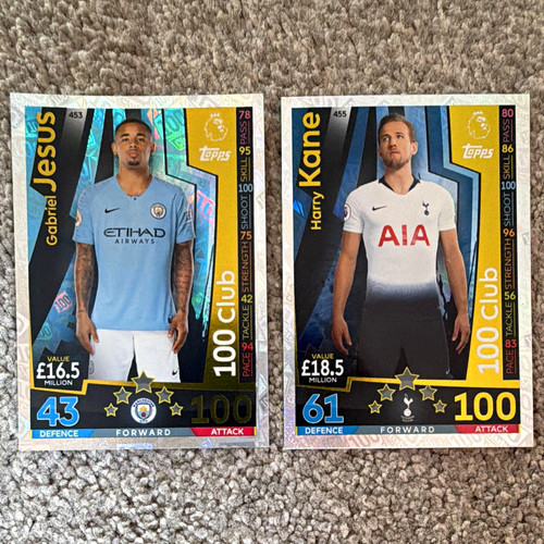Topps match attax 100 club - topps,