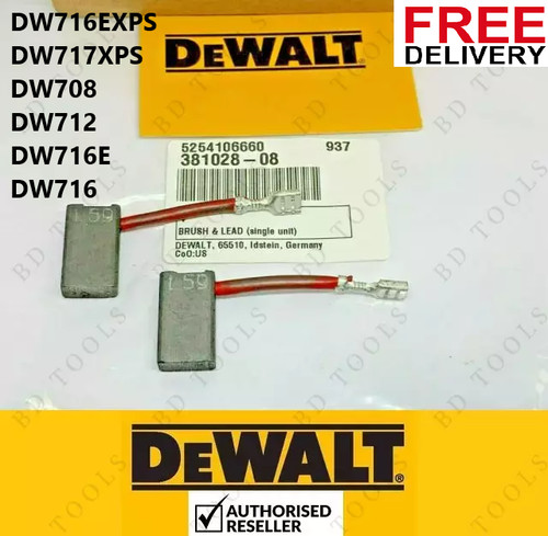 Dewalt carbon brushes - 2x,