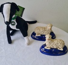 Antique Pair Of Staffordshire