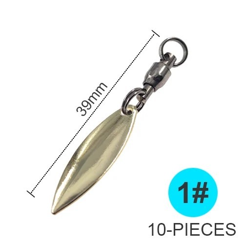 10pcs spinner blade lures - 10pcs,