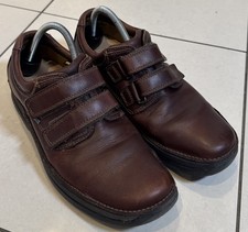 CLARKS Active Air Men's Tan Brown Gore-Tex Leather Casual Shoes UK 8 G