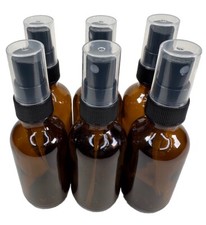 6 Vivaplex Amber Glass 2oz