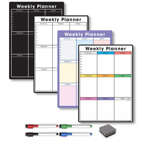 Magnetic weekly planner and - magnetic,