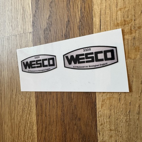 Laminated wesco oil - oil, jug
