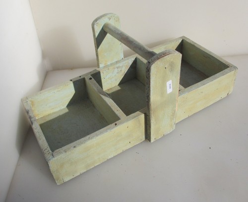 Large vintage wooden tray - vintage,