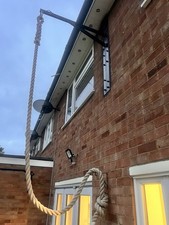 Climbing rope With Wall Attachment