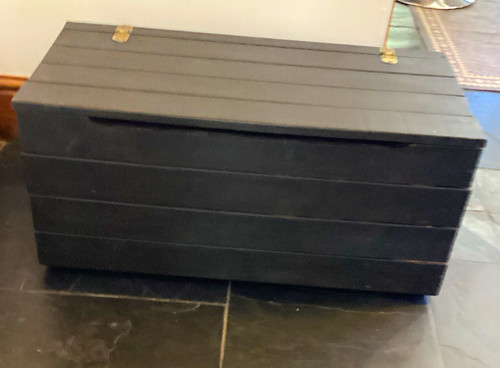 Ikea black wooden - wooden, storage