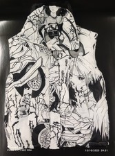 Billie Eilish X Bershika Manga Gilet/Body Warmer  Size M-L