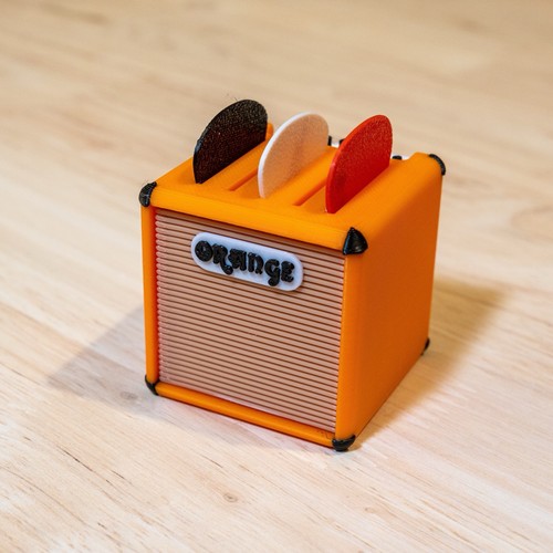 Mini orange amp guitar - mini, pick