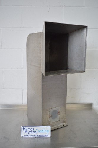 Goose neck feed hopper