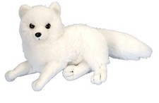 NEW PLUSH WILD REPUBLIC CUDDLEKINS 8" ARCTIC FOX CUDDLY SOFT TOY TEDDY