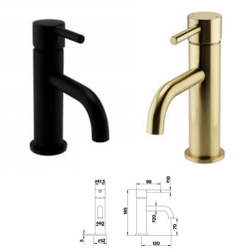 Bathroom brass sink basin - bathroom,