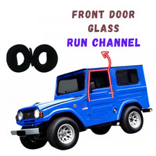 Daihatsu F50 Taft Wildcat Scat (1975-1984) Front Door Glass Run Channel Pair
