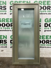 TRIPLE GLAZED FROSTED WINDOW BATHROOM EXTERNAL EXTERIOR RATIONEL ALUMINIUM CLAD