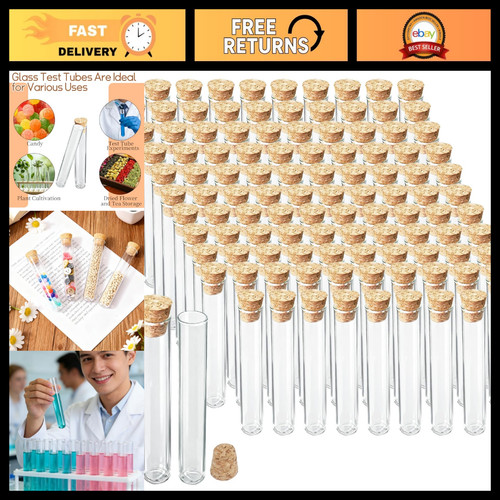 110 pcs clear - clear, tubes