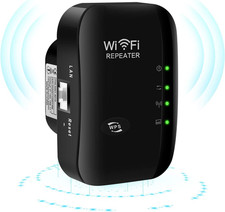 WiFi Signal Extender Range Repeater Booster Internet Amplifier 300Mbps --UK Plug