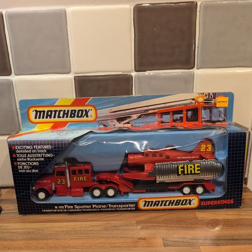 Vintage 80s matchbox super - vintage,
