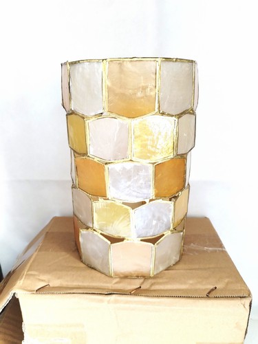 Capiz shell light shade gold - light,