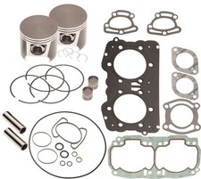Top End Rebuild Piston Gasket Kit for SeaDoo 951 DI XP GTX RX LRV STD 87.91MM