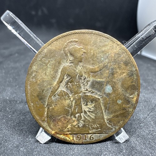 1916 penny king george - 1916,