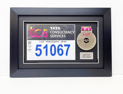 Marathon medal frame bib - marathon,