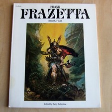 The Fantastic Art of Frank Frazetta Book Two Peacock Bantam 3rd edition 1979 v 2