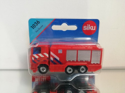 Siku 1036 scania fire - scania,