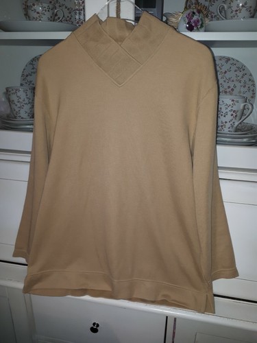 Sweat shirt with - , stand-up