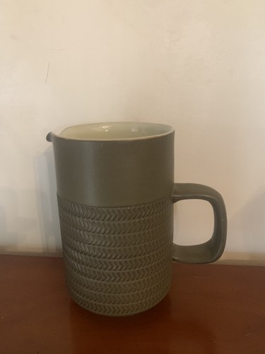Denby vintage chevron jug - vintage, jug.