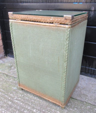 1960s Lloyd Loom Style Green