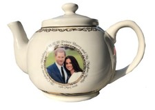 Royal Wedding Prince Harry and Meghan Markle Limited Edition China Teapot 