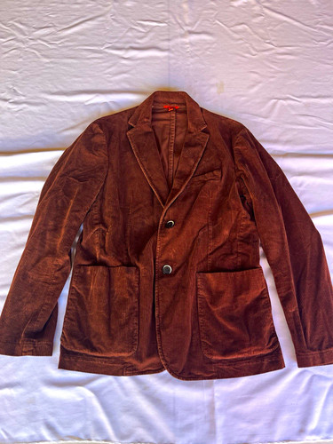 Barena brown cotton corduroy - brown,