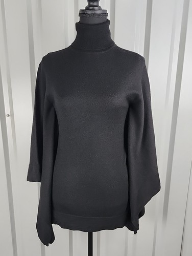 Karen millen black turtle neck - black,