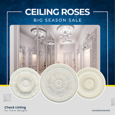 Ceiling Rose Polystyrene
