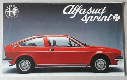 Alfa romeo alfasud sprint - alfa,