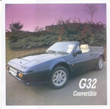 Ginetta G32 Convertible Original UK single sheet Sales Brochure not dated