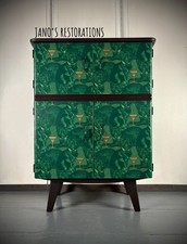 Green Black & Gold Mid Century