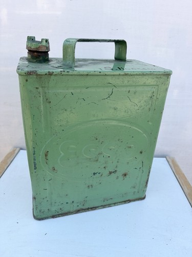 Esso two gallon petrol can - two,