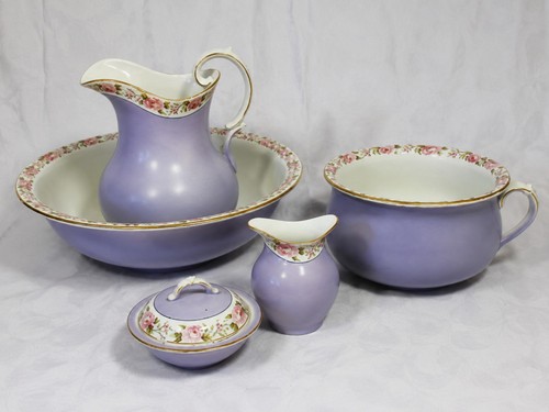 Vintage lilac rose ceramic - vintage,