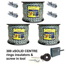 3 x 400m Green / White