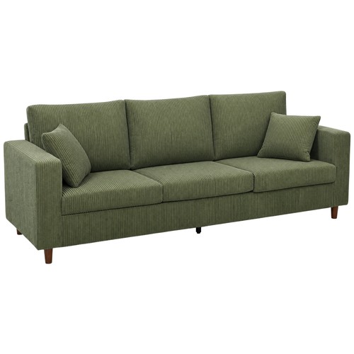 Homcom seater sofa with wide - sofa,