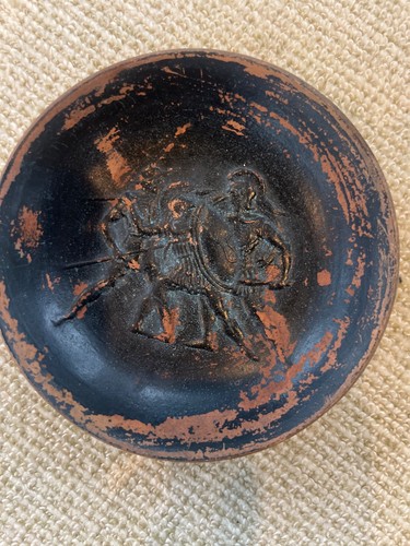 Vintage greek pottery small - pottery,