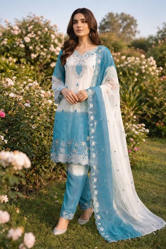 Pakistani dress salwar kameez - dress,
