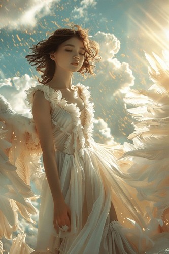 Stunning angel canvas - stunning, picture