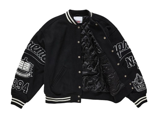Supreme veritas varsity jacket - veritas,