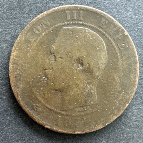 France 1855 centimes - france,