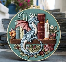 Embroidery Kit Beginners- Blue