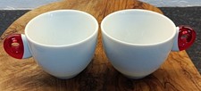 2 Guzzini Expresso Cups. Red